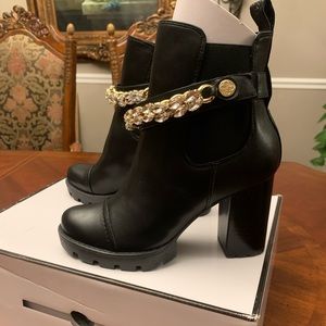 Brand new Guess boots with rhinestone detail
